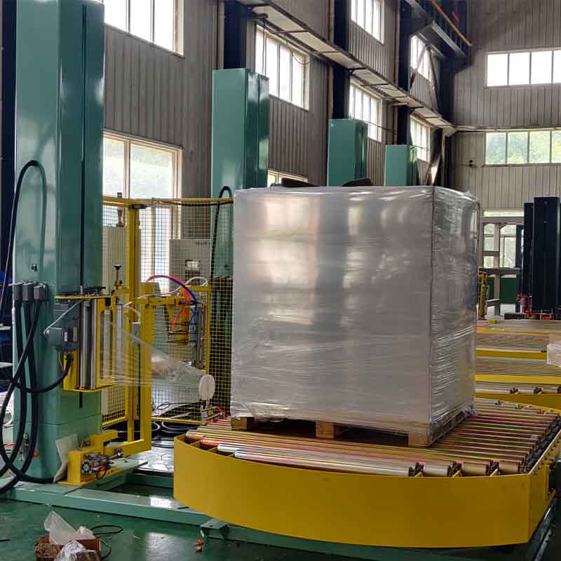 Automatic Turntable Pallet Wrapper
