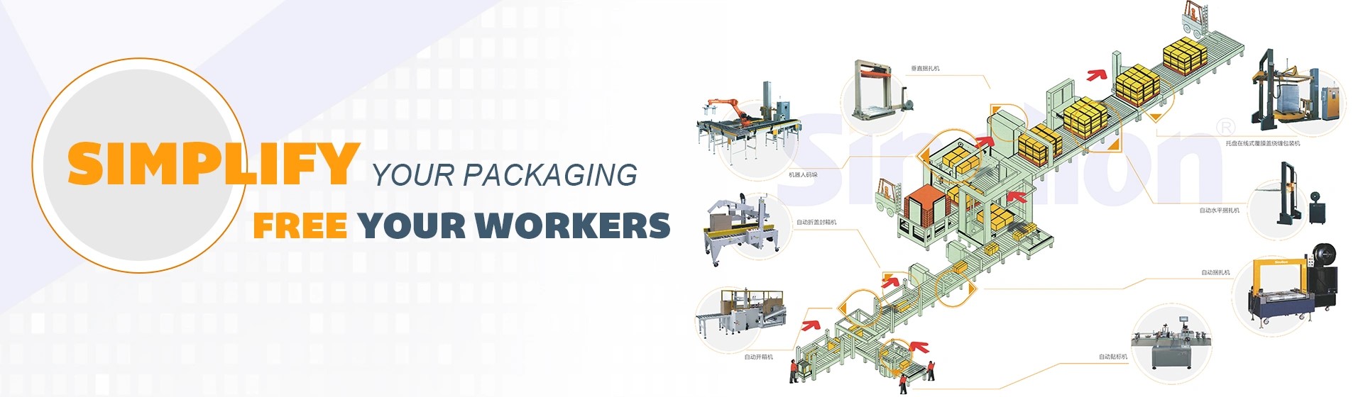 Integrated pallet packaging solution supplier