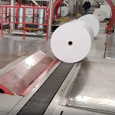1. the V type is especially made for the paper roll.. 2. the v-slat conveyor is usually used in the paper roll packing and transporting system. 3. Automatic conveying the finishing rolls in Paper making tactory,also can be used to convey other products with roll shape.