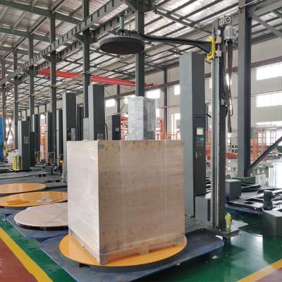 Semi-Automatic  Pallet Stretch Film Packing