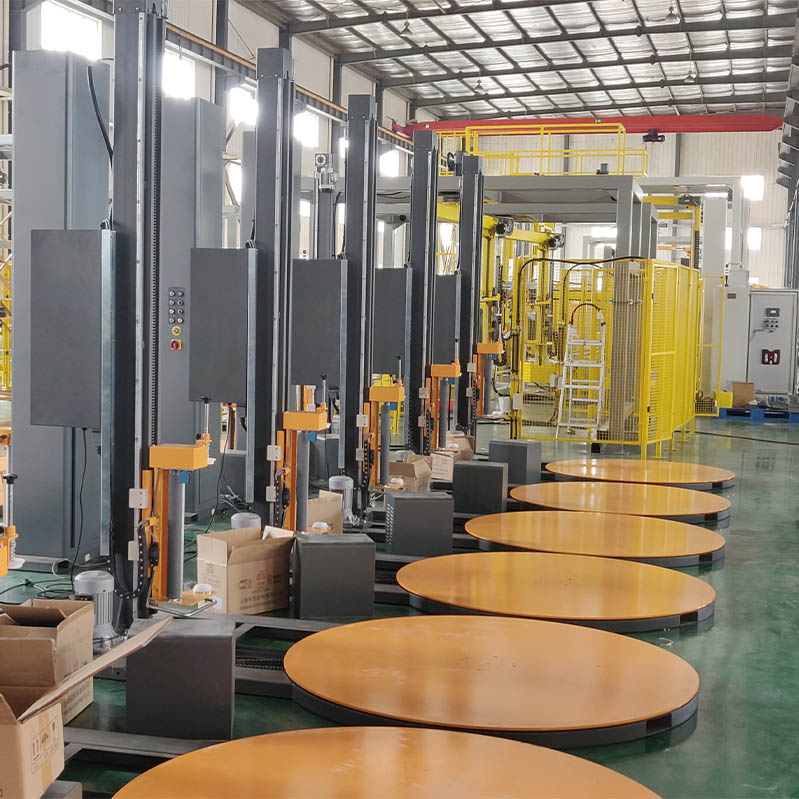 Simple Turntable Pallet Wrapper Simple Turntable Pallet Wrapper