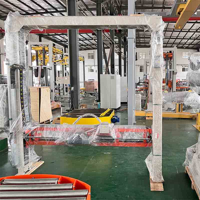 Pallet Strapper Vertical Pallet Strapping Line Auto Line