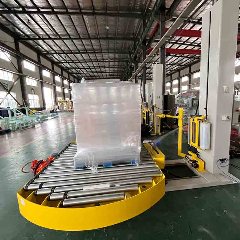  Automatic Shrink Stretch Film Wrap Pallet Wrapping Machine