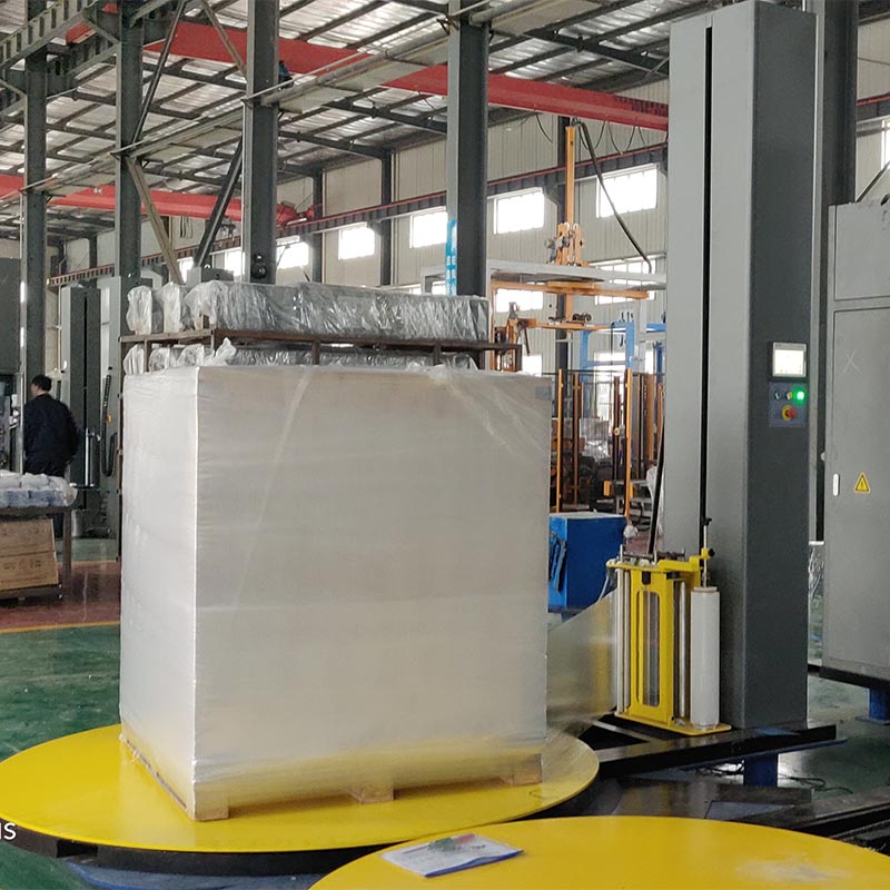Pallet Winding Strapping Stretch Film Wrap Pallet Wrapping Machine
