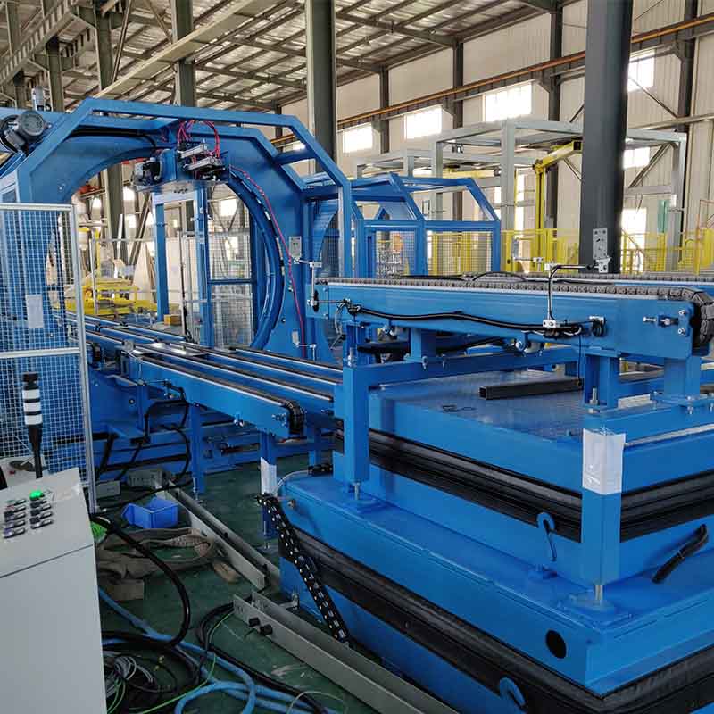 Automatic Horizontal Wrapper Profiles Winding Packaging Machine