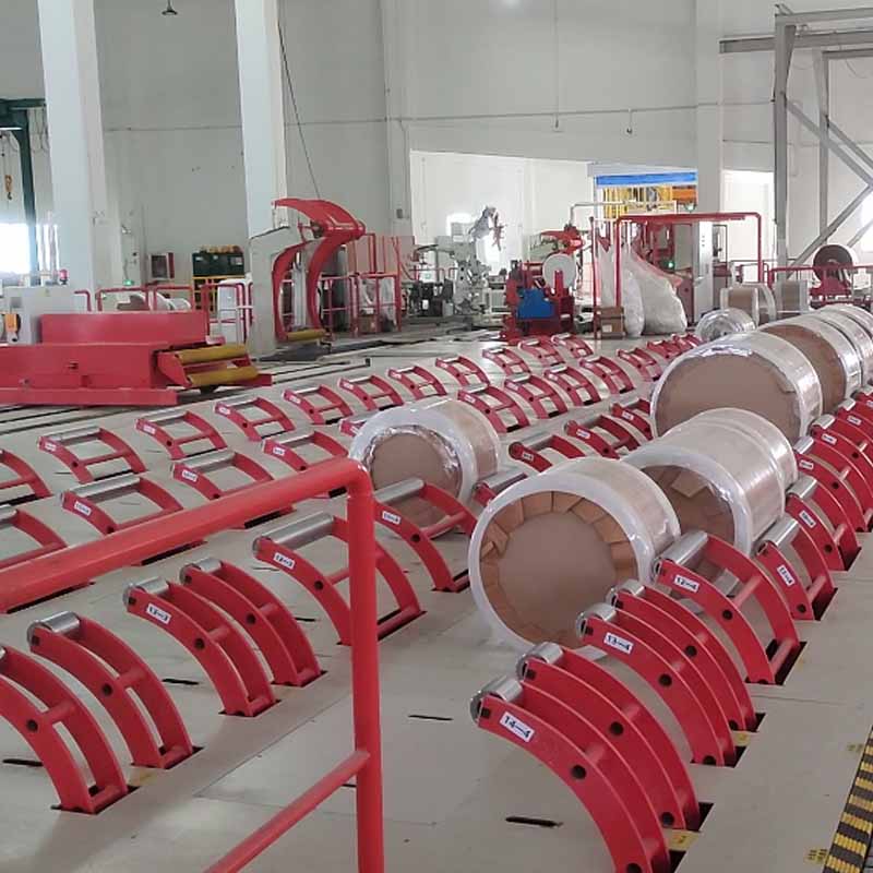 Paper Roll Wrapping and Conveying System