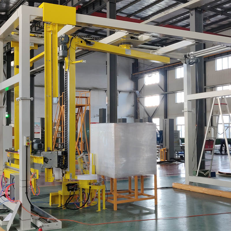 Automatic Stretch Film Pallet Wrapping Machine Automatic Stretch Film Pallet Wrapping Machine